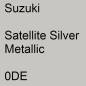 Preview: Suzuki, Satellite Silver Metallic, 0DE.